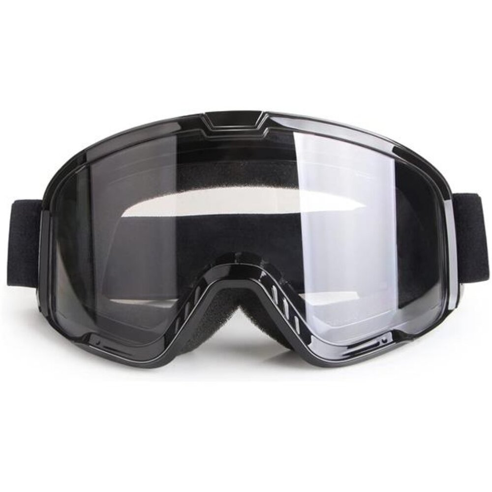 motorcycle goggles men women dirt bike atv riding windproof clear lens uv protec